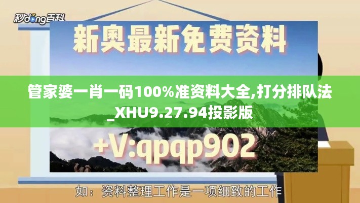 管家婆一肖一码100%准资料大全,打分排队法_XHU9.27.94投影版