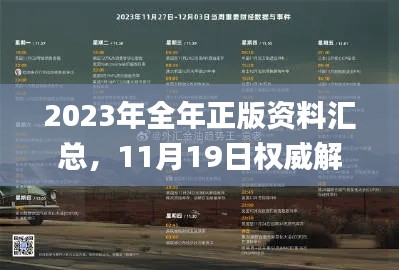 2023年全年正版资料汇总，11月19日权威解读与解决方案_JKR9.70.48数线程版本