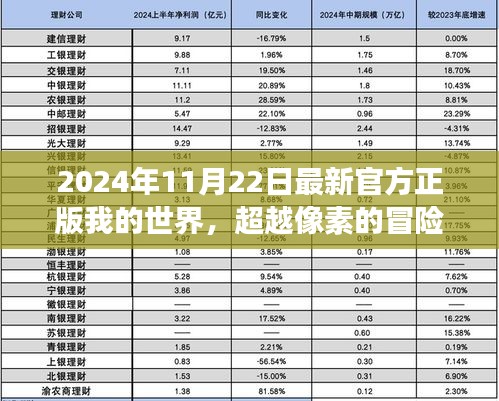 超越像素的冒险，2024年最新正版我的世界成长与自信之旅探索篇章开启