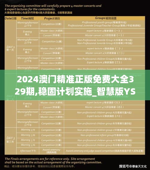 2024澳门精准正版免费大全329期,稳固计划实施_智慧版YST11.83