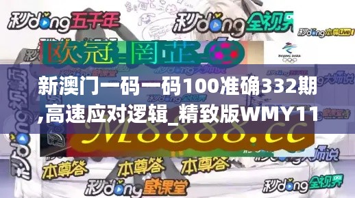 新澳门一码一码100准确332期,高速应对逻辑_精致版WMY11.62