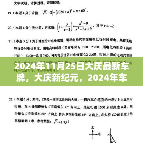 大庆新纪元，见证与影响下的车牌变革历程（2024年大庆最新车牌动态）