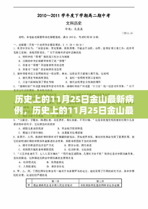 历史上的11月25日金山病例解析，最新疫情应对步骤指南