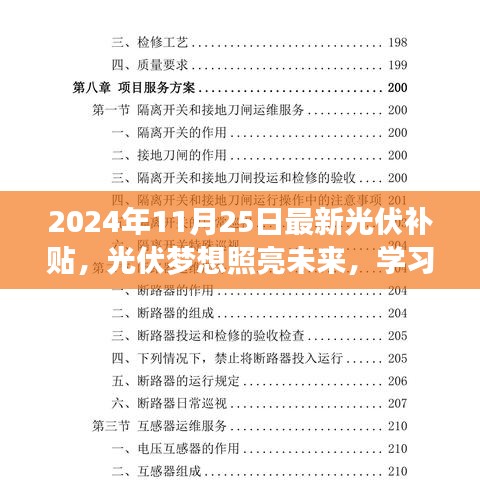 2024年光伏补贴新纪元，点亮未来，成就光伏梦想