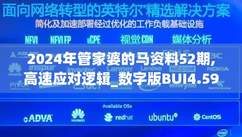 2024年管家婆的马资料52期,高速应对逻辑_数字版BUI4.592