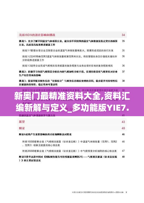 新奥门最精准资料大全,资料汇编新解与定义_多功能版YIE7.174