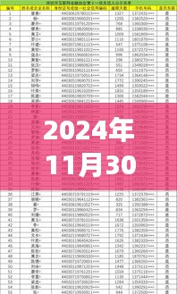 天长老赖最新名单公布，深度评测与介绍（2024年11月30日）