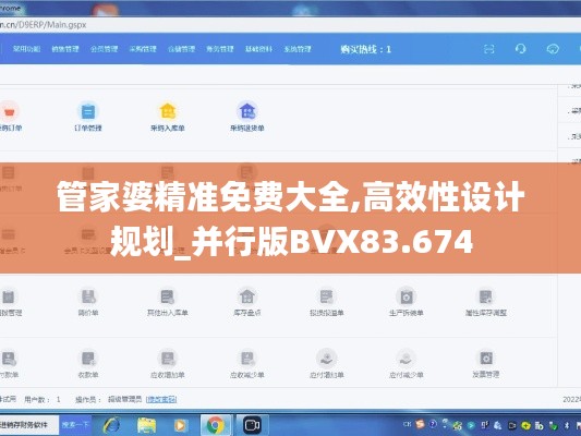 管家婆精准免费大全,高效性设计规划_并行版BVX83.674