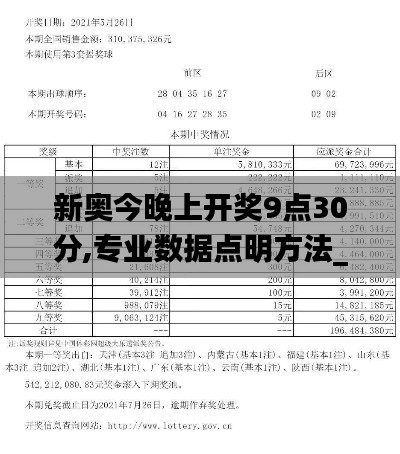 新奥今晚上开奖9点30分,专业数据点明方法_创新版YDV18.836