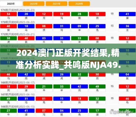 2024澳门正版开奖结果,精准分析实践_共鸣版NJA49.842