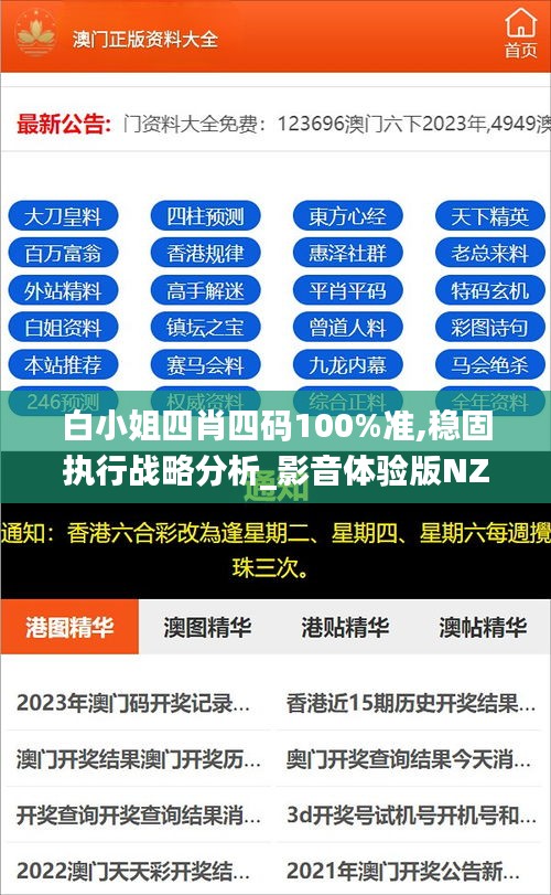 白小姐四肖四码100%准,稳固执行战略分析_影音体验版NZI87.642