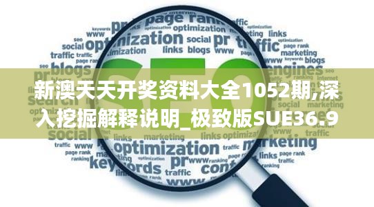 新澳天天开奖资料大全1052期,深入挖掘解释说明_极致版SUE36.942