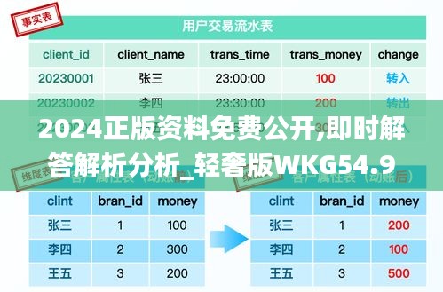 2024正版资料免费公开,即时解答解析分析_轻奢版WKG54.935