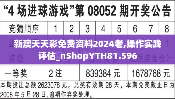 新澳天天彩免费资料2024老,操作实践评估_nShopYTH81.596