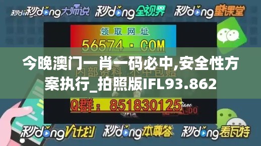 今晚澳门一肖一码必中,安全性方案执行_拍照版IFL93.862