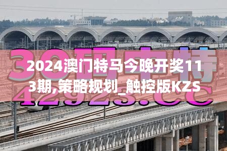 2024澳门特马今晚开奖113期,策略规划_触控版KZS21.504