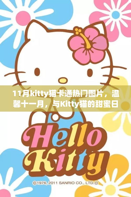 温馨十一月，Kitty猫卡通图片展现甜蜜日常与友情纽带