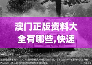 澳门正版资料大全有哪些,快速解决方式指南_绿色版WRC77.266