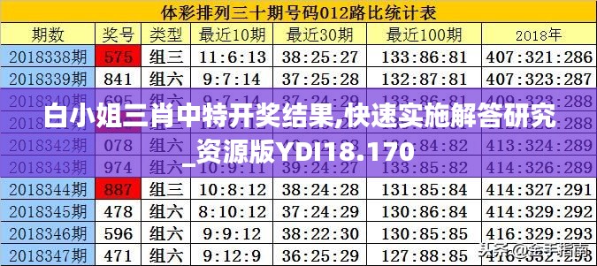 白小姐三肖中特开奖结果,快速实施解答研究_资源版YDI18.170