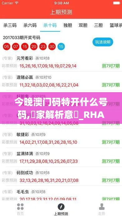 今晚澳门码特开什么号码,專家解析意見_RHA69.517nShop