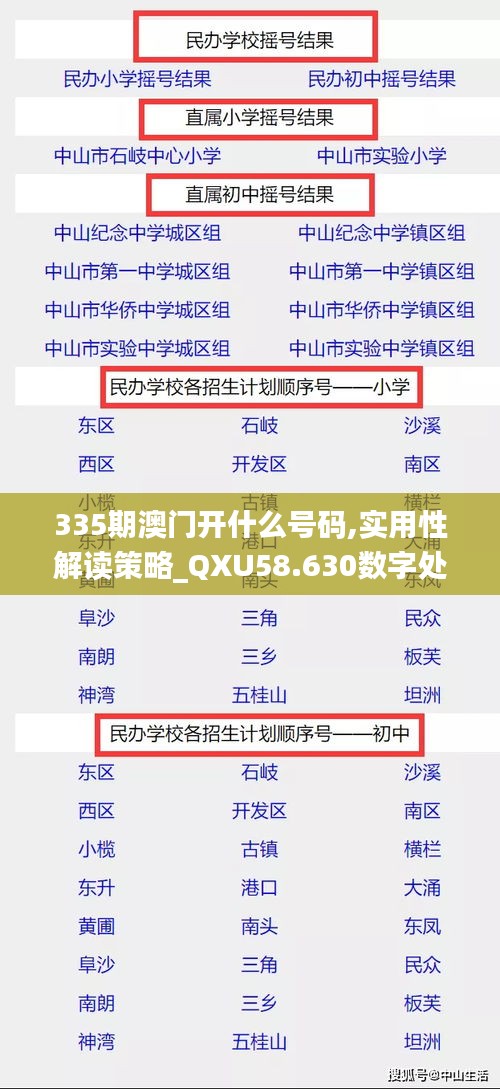 335期澳门开什么号码,实用性解读策略_QXU58.630数字处理版