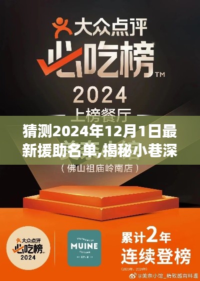 揭秘小巷深处独特风味，预测未来援助新星名单中的新星小店——2024年最新援助猜测名单揭晓