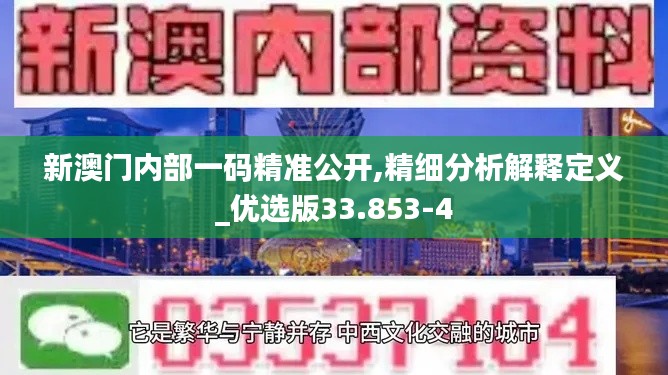 新澳门内部一码精准公开,精细分析解释定义_优选版33.853-4