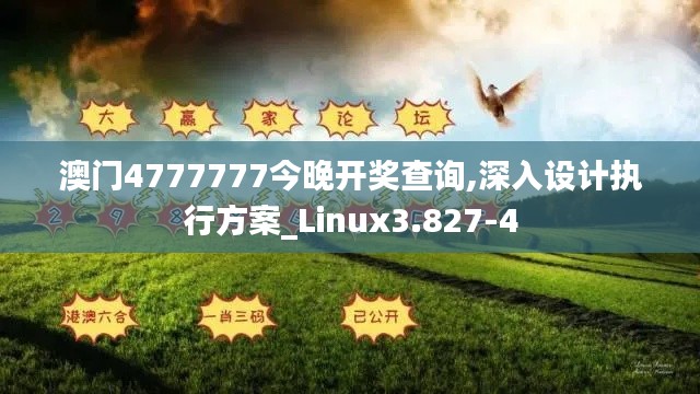 澳门4777777今晚开奖查询,深入设计执行方案_Linux3.827-4