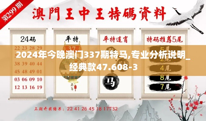 2024年今晚澳门337期特马,专业分析说明_经典款47.608-3