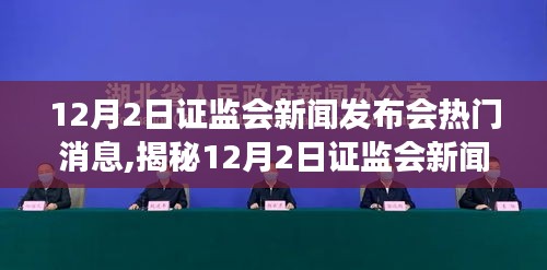 揭秘证监会新闻发布会，洞悉资本市场最新动向与热门消息一网打尽（12月2日）