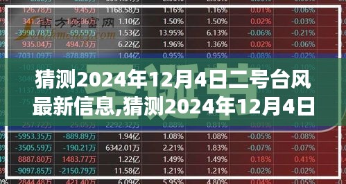 深度解读与应对策略，预测2024年12月4日二号台风最新信息及应对建议