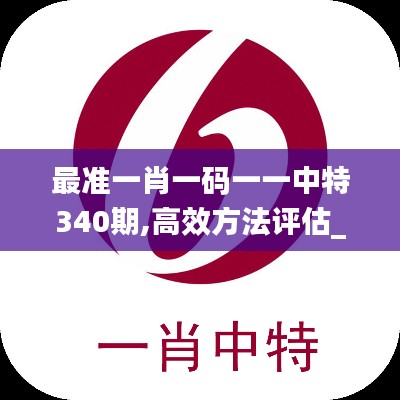 最准一肖一码一一中特340期,高效方法评估_app85.366-9