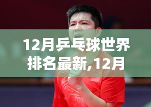 12月乒乓球世界排名最新更新，全面评测与介绍