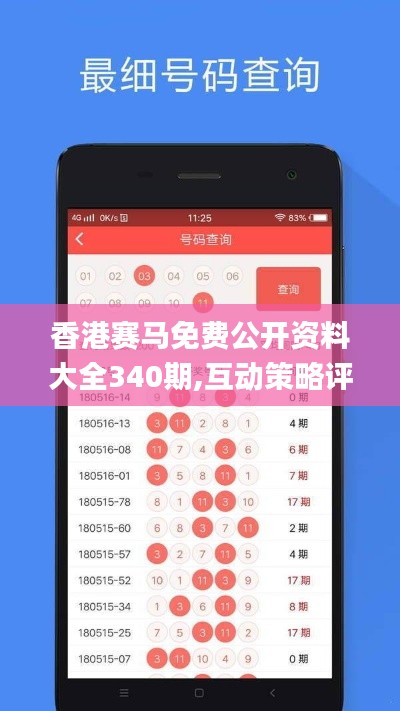 香港赛马免费公开资料大全340期,互动策略评估_PalmOS8.510