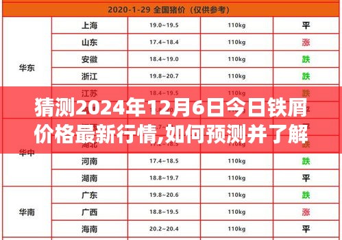 揭秘铁屑价格行情预测，入门指南至2024年12月6日最新行情预测分析