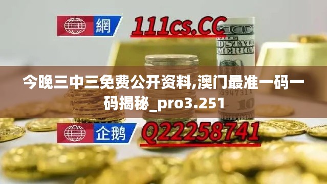 今晚三中三免费公开资料,澳门最准一码一码揭秘_pro3.251