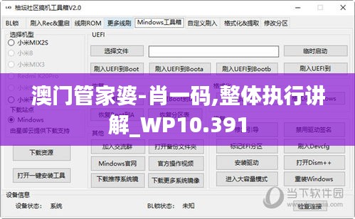 澳门管家婆-肖一码,整体执行讲解_WP10.391