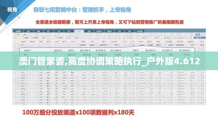 澳门管家婆,高度协调策略执行_户外版4.612