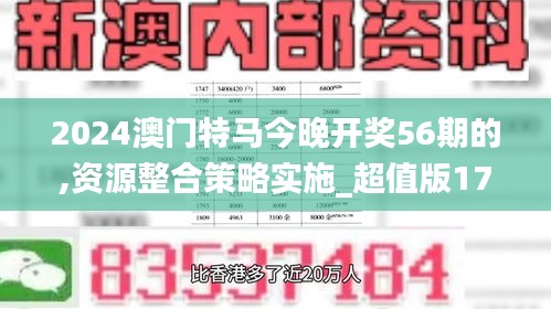 2024澳门特马今晚开奖56期的,资源整合策略实施_超值版17.716