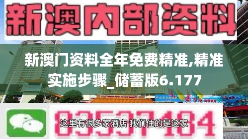 新澳门资料全年免费精准,精准实施步骤_储蓄版6.177