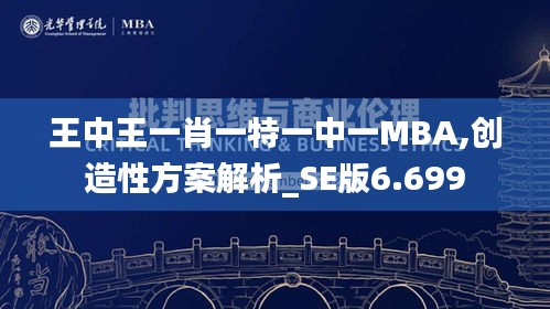 王中王一肖一特一中一MBA,创造性方案解析_SE版6.699