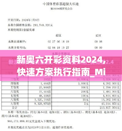 新奥六开彩资料2024,快速方案执行指南_Mixed4.169