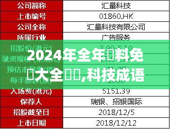 2024年全年資料免費大全優勢,科技成语分析定义_专属款19.397