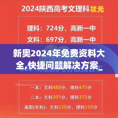 新奥2024年免费资料大全,快捷问题解决方案_Mixed6.697