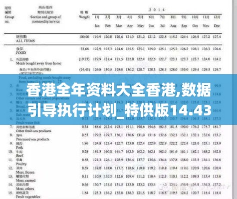 香港全年资料大全香港,数据引导执行计划_特供版14.436