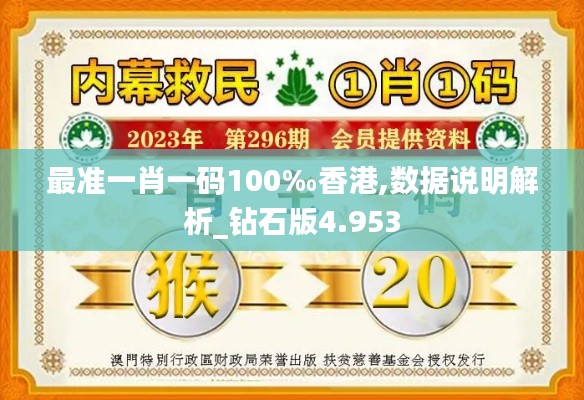 最准一肖一码100‰香港,数据说明解析_钻石版4.953