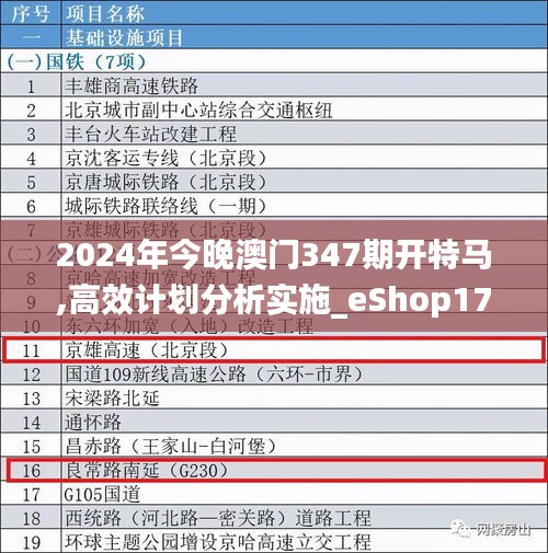 2024年今晚澳门347期开特马,高效计划分析实施_eShop17.190