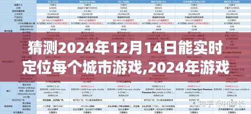 2024年游戏定位新纪元，城市实时定位游戏深度评测与预测