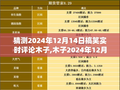 木子2024年12月14日搞笑实时评论体验解析，特性、竞争分析与用户群体洞察