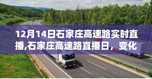 石家庄高速路直播日，变化中的学习之路，自信与成就交响乐章